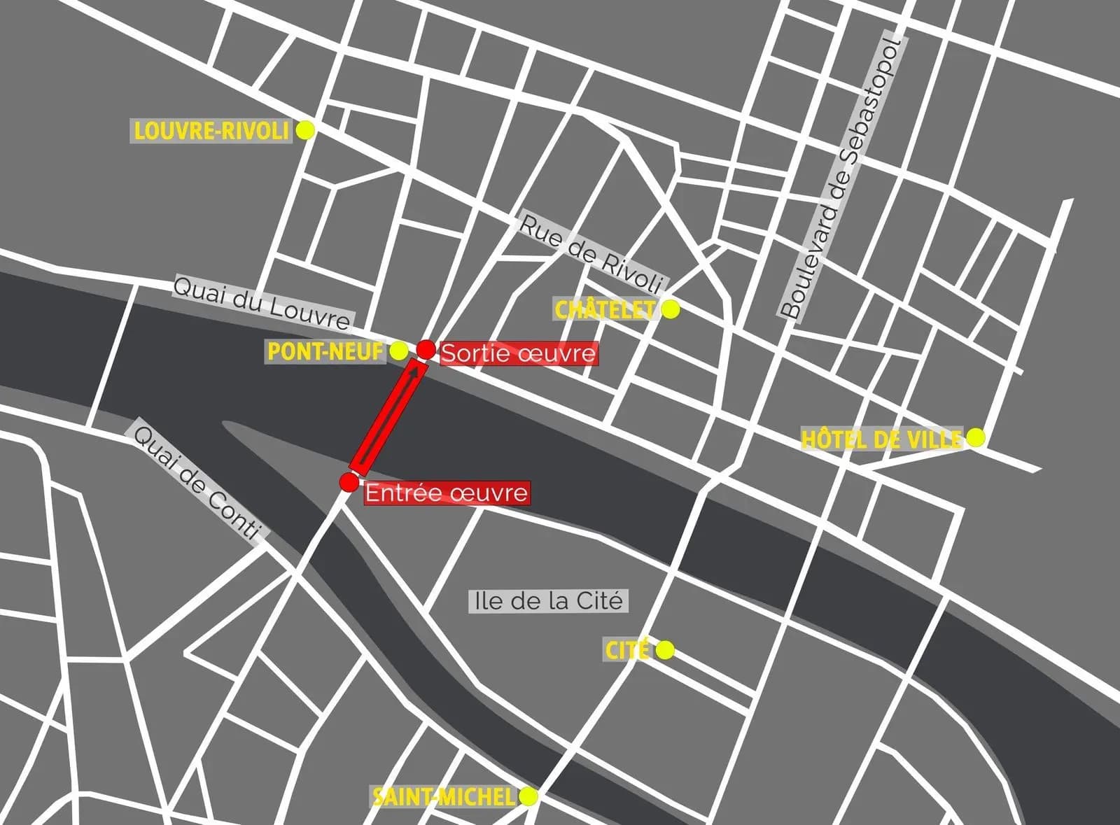 Plan d'accès au site